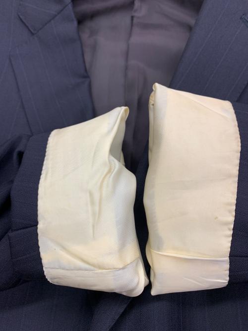 ERMENEGILDO ZEGNA（エルメネジルド・ゼニア）ERMENEGILDO ZEGNA (エルメネジルド・ゼニア) PAUL SMITH (ポールスミス) テーラードジャケット ブラック サイズ:Lの古着・服飾アイテム