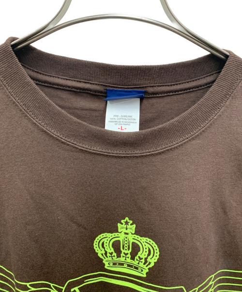 Microdsgn（マイクロデザイン）Microdsgn (マイクロデザイン) 半袖カットソー ブラウン サイズ:Lの古着・服飾アイテム