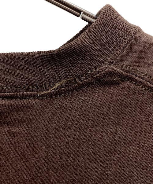 Microdsgn（マイクロデザイン）Microdsgn (マイクロデザイン) 半袖カットソー ブラウン サイズ:Lの古着・服飾アイテム