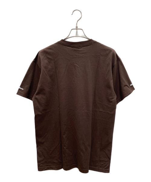 Microdsgn（マイクロデザイン）Microdsgn (マイクロデザイン) 半袖カットソー ブラウン サイズ:Lの古着・服飾アイテム