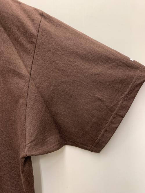 Microdsgn（マイクロデザイン）Microdsgn (マイクロデザイン) 半袖カットソー ブラウン サイズ:Lの古着・服飾アイテム