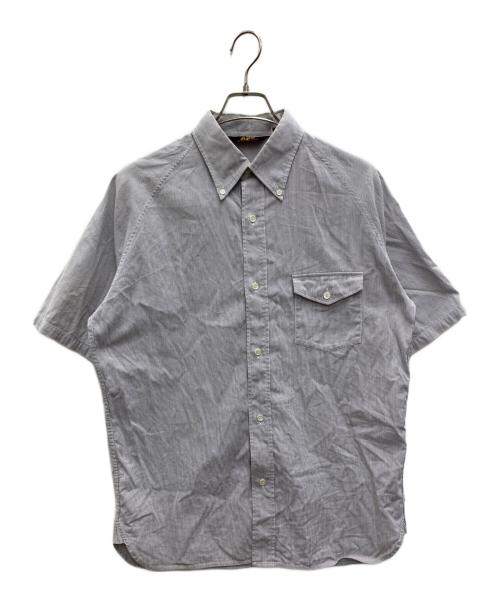 A BATHING APE（アベイシングエイプ）A BATHING APE (アベイシングエイプ) 半袖シャツ ライトグレー サイズ:Lの古着・服飾アイテム