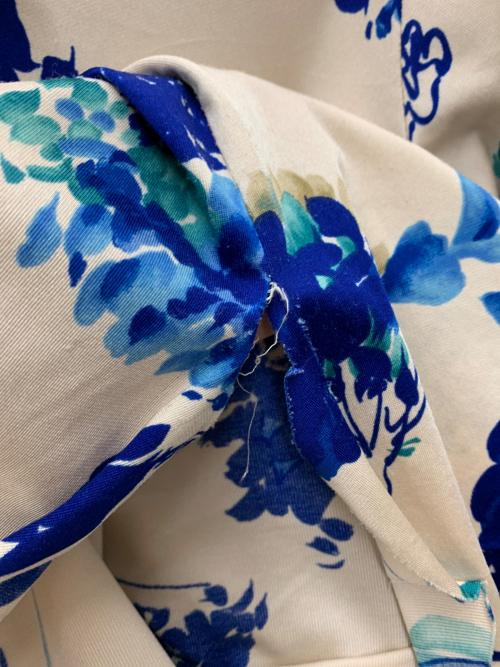 TORI RICHARD（トリリチャード）tori richard (トリリチャード) アロハシャツ ベージュ×ブルー サイズ:FREEの古着・服飾アイテム
