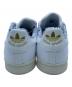 adidas (アディダス) ローカットスニーカー ホワイト×ブルー サイズ:23：6000円