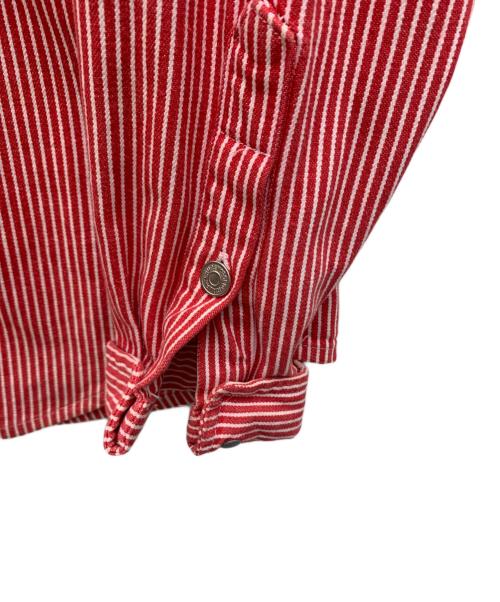POLO RALPH LAUREN（ポロ・ラルフローレン）POLO RALPH LAUREN (ポロ・ラルフローレン) 長袖シャツ ホワイト×レッド サイズ:16の古着・服飾アイテム