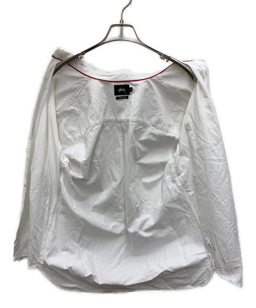 stussy（ステューシー）stussy (ステューシー) 半袖シャツ ホワイト サイズ:Mの古着・服飾アイテム