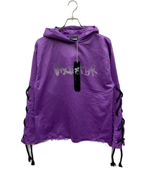 disclaimer（ディスクライマー）Disclaimer (ディスクライマー) プルオーバーパーカー ラベンダー サイズ:S 未使用品の古着・服飾アイテム