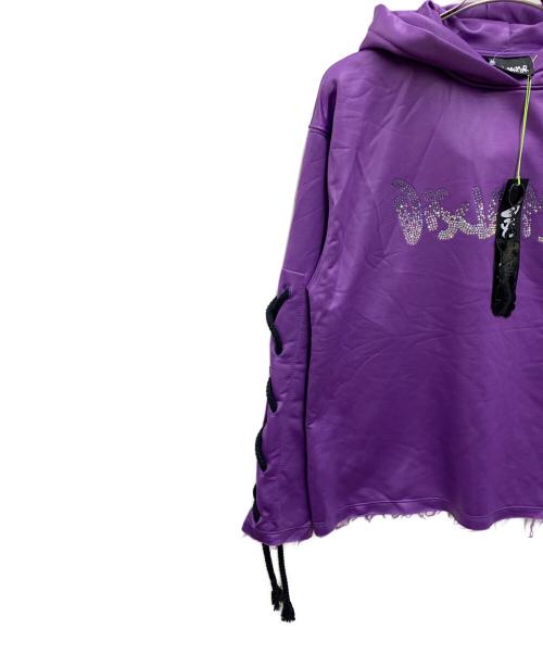 disclaimer（ディスクライマー）Disclaimer (ディスクライマー) プルオーバーパーカー ラベンダー サイズ:S 未使用品の古着・服飾アイテム