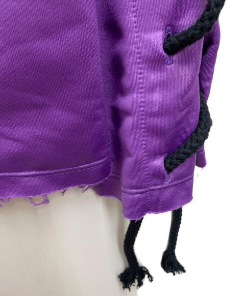 disclaimer（ディスクライマー）Disclaimer (ディスクライマー) プルオーバーパーカー ラベンダー サイズ:S 未使用品の古着・服飾アイテム