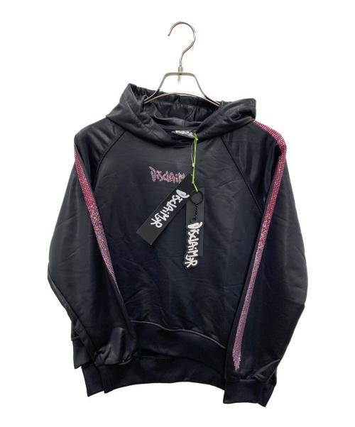 disclaimer（ディスクライマー）Disclaimer (ディスクライマー) プルオーバーパーカー ブラック サイズ:S 未使用品の古着・服飾アイテム