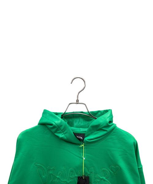 disclaimer（ディスクライマー）disclaimer (ディスクライマー) プルオーバーパーカー グリーン サイズ:Sの古着・服飾アイテム