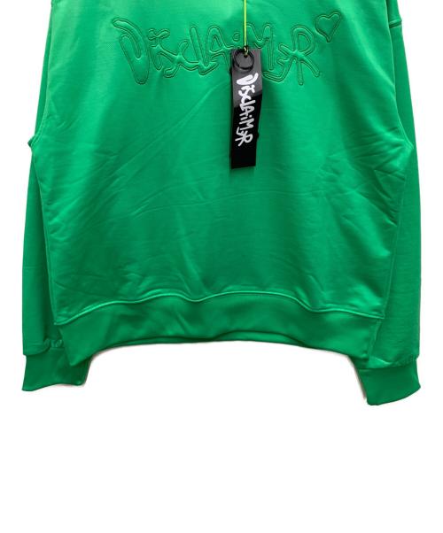 disclaimer（ディスクライマー）disclaimer (ディスクライマー) プルオーバーパーカー グリーン サイズ:Sの古着・服飾アイテム