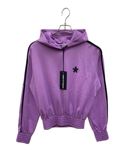 COMME des FUCKDOWN（コムデファックダウン）COMME des FUCKDOWN (コムデファックダウン) プルオーバーパーカー パープル サイズ:S 未使用品の古着・服飾アイテム