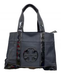 中古・古着通販】TORY BURCH (トリーバーチ) トートバッグ ネイビー