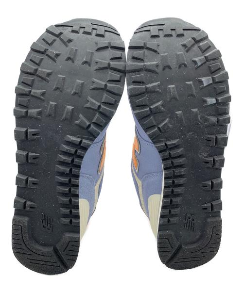 NEW BALANCE（ニューバランス）NEW BALANCE (ニューバランス) スニーカー ブルー×オレンジ サイズ:28の古着・服飾アイテム