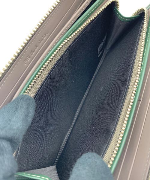 PAUL SMITH（ポールスミス）PAUL SMITH (ポールスミス) 長財布 グレージュの古着・服飾アイテム
