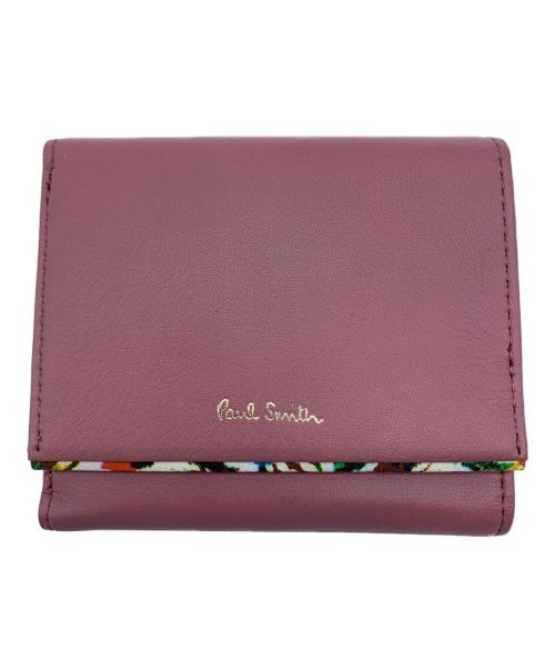 PAUL SMITH（ポールスミス）PAUL SMITH (ポールスミス) 3つ折り財布 ピンクの古着・服飾アイテム