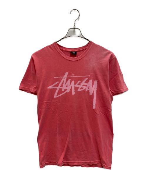 stussy（ステューシー）stussy (ステューシー) 半袖カットソー ピンク サイズ:ｍの古着・服飾アイテム