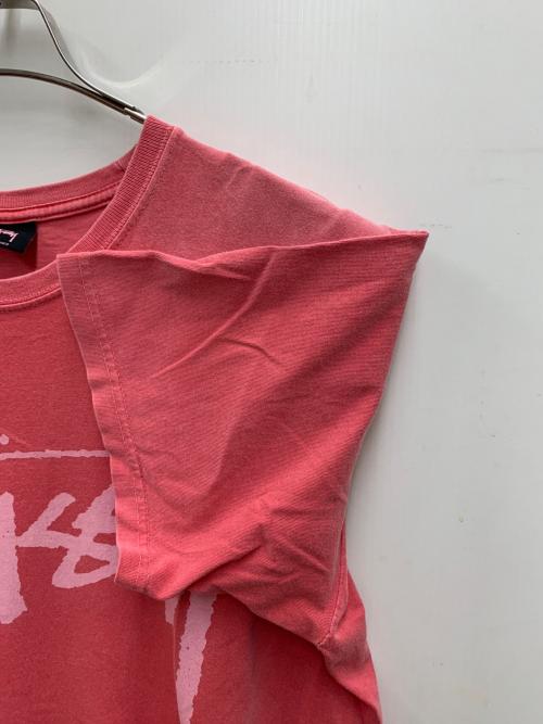 stussy（ステューシー）stussy (ステューシー) 半袖カットソー ピンク サイズ:ｍの古着・服飾アイテム