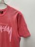 中古・古着 stussy (ステューシー) 半袖カットソー ピンク サイズ:ｍ：4000円