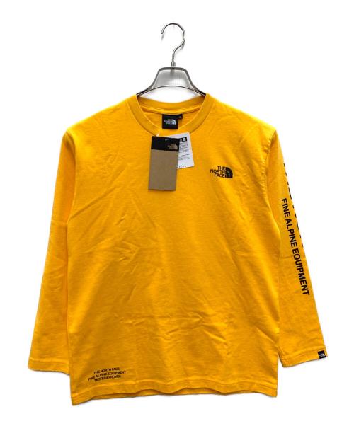 THE NORTH FACE（ザ ノース フェイス）THE NORTH FACE (ザ ノース フェイス) 長袖カットソー オレンジ サイズ:M 未使用品の古着・服飾アイテム