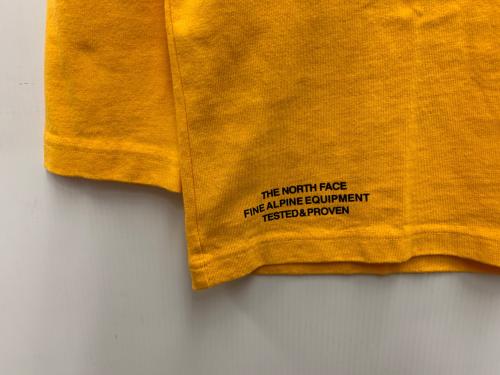THE NORTH FACE（ザ ノース フェイス）THE NORTH FACE (ザ ノース フェイス) 長袖カットソー オレンジ サイズ:M 未使用品の古着・服飾アイテム