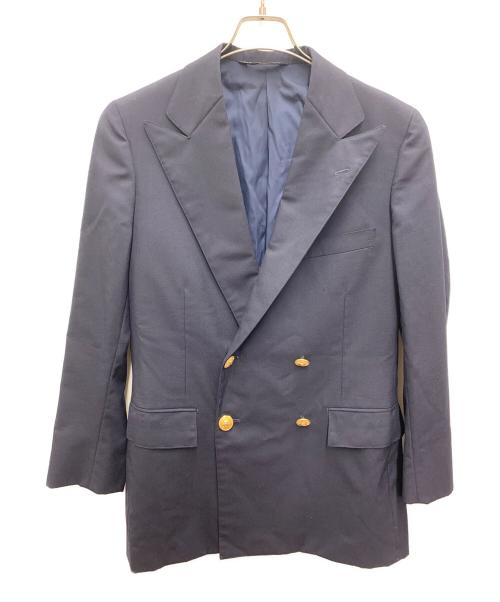 POLO RALPH LAUREN（ポロ・ラルフローレン）POLO RALPH LAUREN (ポロ・ラルフローレン) ダブルジャケット ネイビー サイズ:Lの古着・服飾アイテム