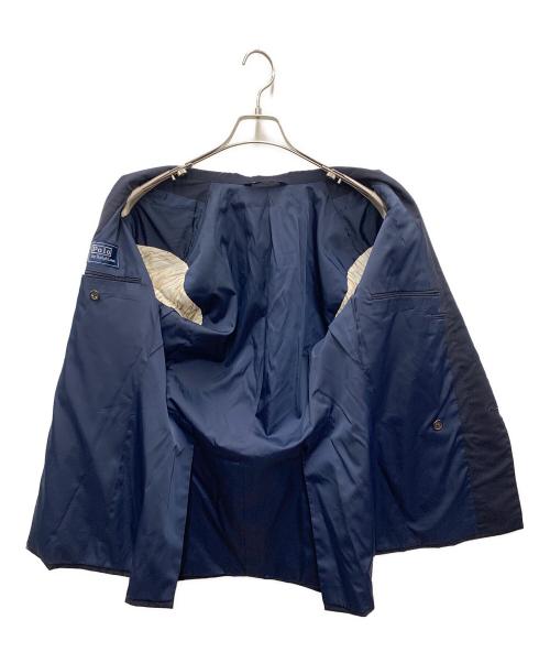 POLO RALPH LAUREN（ポロ・ラルフローレン）POLO RALPH LAUREN (ポロ・ラルフローレン) ダブルジャケット ネイビー サイズ:Lの古着・服飾アイテム