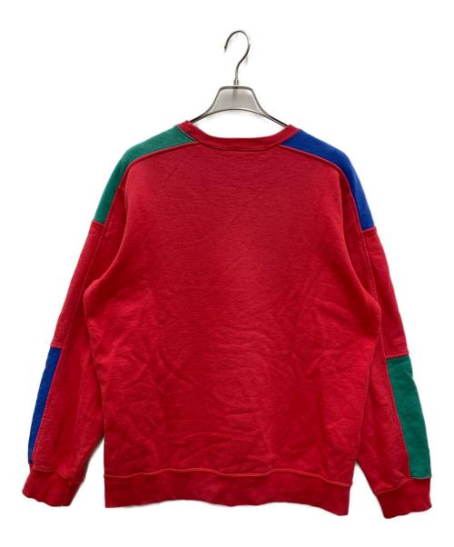 SUPREME（シュプリーム）SUPREME (シュプリーム) クルーネックスウェット レッド サイズ:Lの古着・服飾アイテム