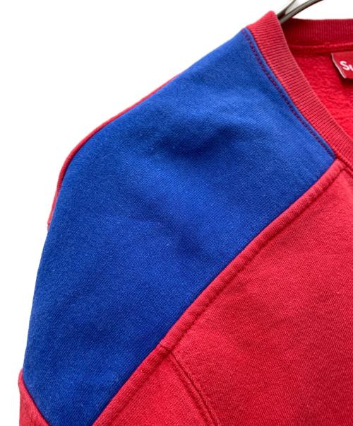 SUPREME（シュプリーム）SUPREME (シュプリーム) クルーネックスウェット レッド サイズ:Lの古着・服飾アイテム