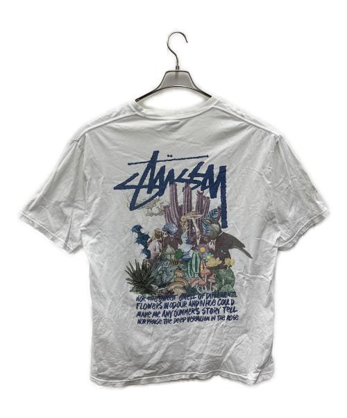stussy（ステューシー）stussy (ステューシー) Tシャツ ホワイト サイズ:XLの古着・服飾アイテム