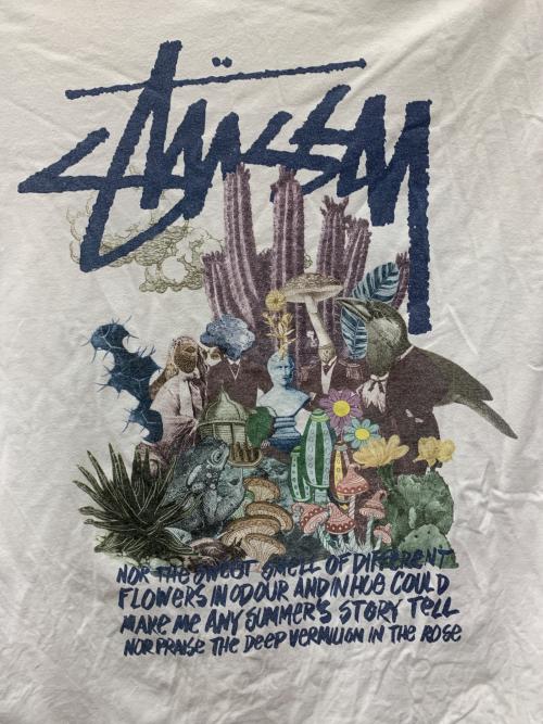 stussy（ステューシー）stussy (ステューシー) Tシャツ ホワイト サイズ:XLの古着・服飾アイテム