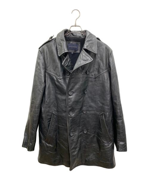 BANANA REPUBLIC（バナナリパブリック）BANANA REPUBLIC (バナナリパブリック) レザーコート ブラック サイズ:XLの古着・服飾アイテム