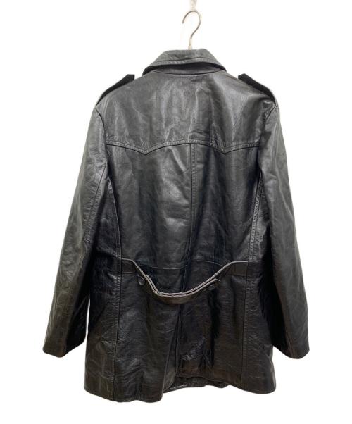 BANANA REPUBLIC（バナナリパブリック）BANANA REPUBLIC (バナナリパブリック) レザーコート ブラック サイズ:XLの古着・服飾アイテム