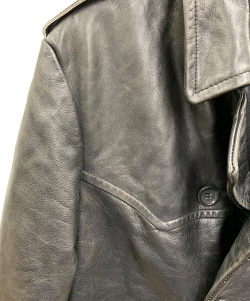 BANANA REPUBLIC（バナナリパブリック）BANANA REPUBLIC (バナナリパブリック) レザーコート ブラック サイズ:XLの古着・服飾アイテム