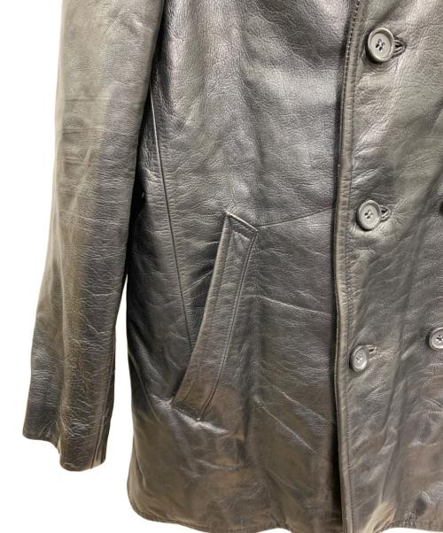 BANANA REPUBLIC（バナナリパブリック）BANANA REPUBLIC (バナナリパブリック) レザーコート ブラック サイズ:XLの古着・服飾アイテム