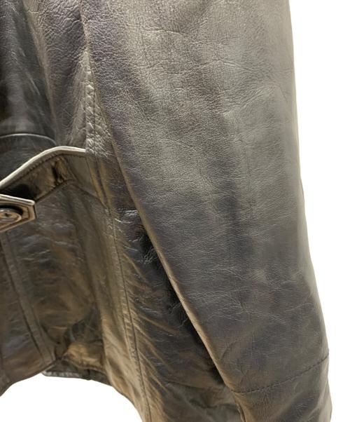BANANA REPUBLIC（バナナリパブリック）BANANA REPUBLIC (バナナリパブリック) レザーコート ブラック サイズ:XLの古着・服飾アイテム
