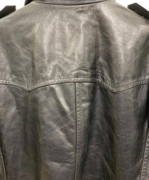 BANANA REPUBLIC（バナナリパブリック）BANANA REPUBLIC (バナナリパブリック) レザーコート ブラック サイズ:XLの古着・服飾アイテム