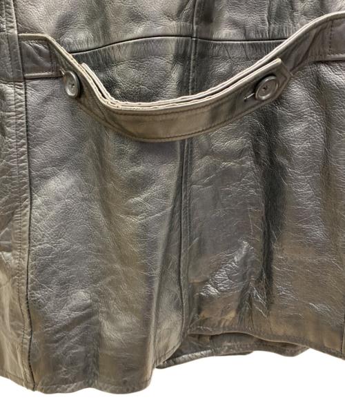 BANANA REPUBLIC（バナナリパブリック）BANANA REPUBLIC (バナナリパブリック) レザーコート ブラック サイズ:XLの古着・服飾アイテム