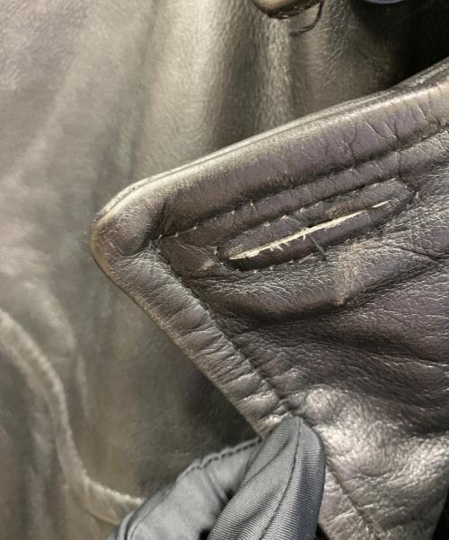 BANANA REPUBLIC（バナナリパブリック）BANANA REPUBLIC (バナナリパブリック) レザーコート ブラック サイズ:XLの古着・服飾アイテム