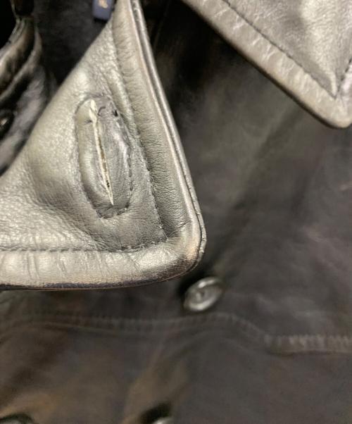 BANANA REPUBLIC（バナナリパブリック）BANANA REPUBLIC (バナナリパブリック) レザーコート ブラック サイズ:XLの古着・服飾アイテム