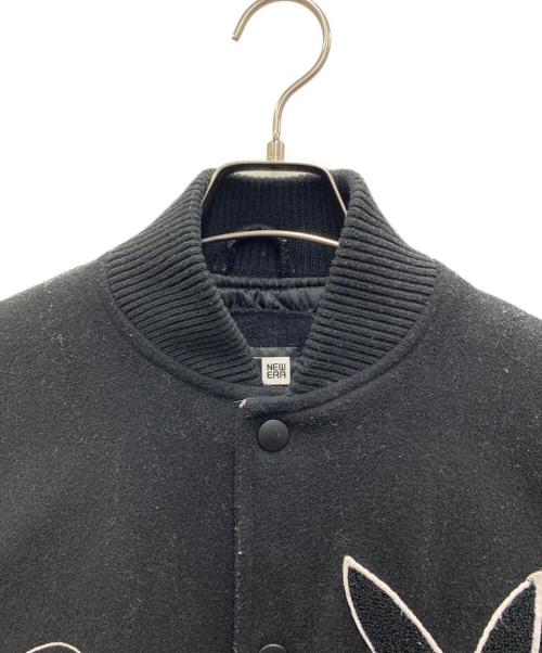 New Era（ニューエラ）New Era (ニューエラ) PLAY BOY (プレイボーイ) スタジャン ブラック サイズ:Mの古着・服飾アイテム