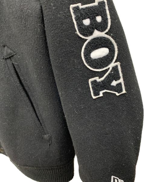 New Era（ニューエラ）New Era (ニューエラ) PLAY BOY (プレイボーイ) スタジャン ブラック サイズ:Mの古着・服飾アイテム