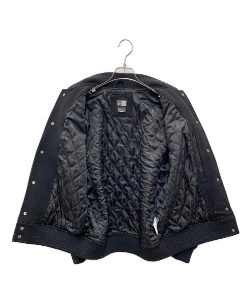 New Era（ニューエラ）New Era (ニューエラ) PLAY BOY (プレイボーイ) スタジャン ブラック サイズ:Mの古着・服飾アイテム