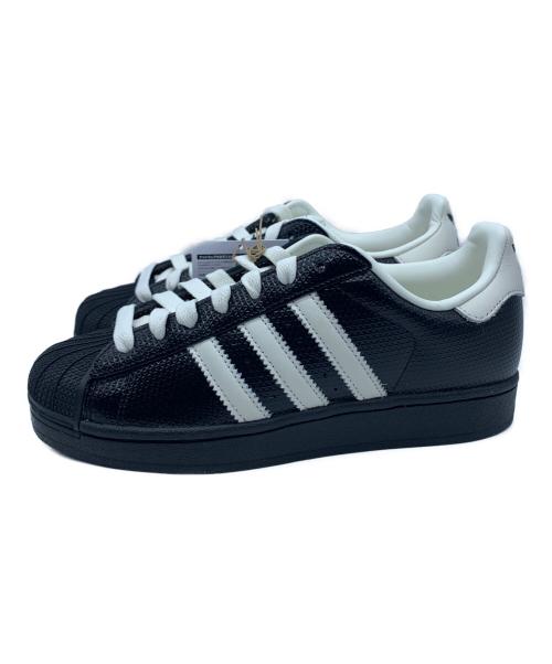 adidas Originals（アディダスオリジナル）adidas Originals (アディダスオリジナル) SUPERSTAR ブラック×ホワイト サイズ:25 未使用品の古着・服飾アイテム