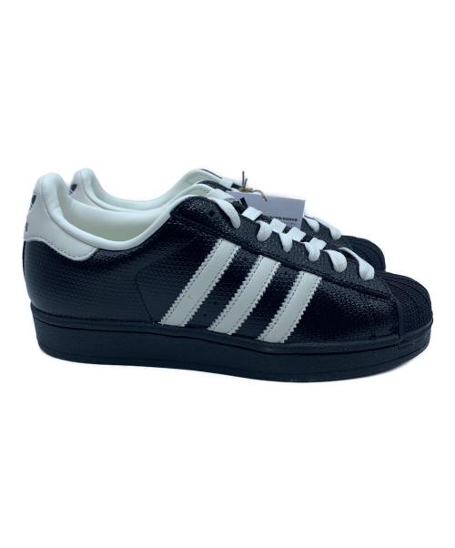 adidas Originals（アディダスオリジナル）adidas Originals (アディダスオリジナル) SUPERSTAR ブラック×ホワイト サイズ:25 未使用品の古着・服飾アイテム