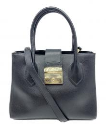 FURLA（フルラ）の古着「2WAYバッグ」｜ブラック