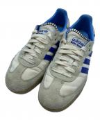 adidasアディダス）の古着「ローカットスニーカー」｜アイボリー×ブルー