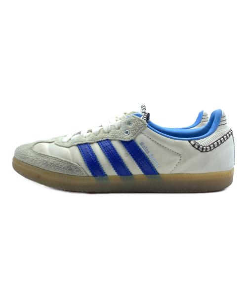 adidas（アディダス）adidas (アディダス) ローカットスニーカー アイボリー×ブルー サイズ:28.5の古着・服飾アイテム