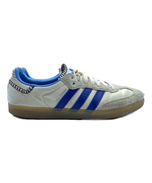 adidas（アディダス）adidas (アディダス) ローカットスニーカー アイボリー×ブルー サイズ:28.5の古着・服飾アイテム